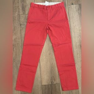 NWT J Crew Crewcuts Massachusetts Red boys pants size 14
